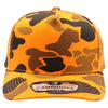 PB285 Five Panel Old School Camo High Frame [Orange]