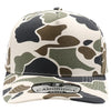 PB285 Five Panel Old School Camo High Frame [Cream]