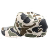 PB285 Five Panel Old School Camo High Frame [Cream]