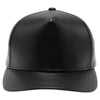 PB282 PU Leather 5 Panel High Frame [Black]