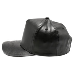 PB282 PU Leather 5 Panel High Frame [Black] – CHOICE CAP, INC.