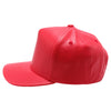 PB282 PU Leather 5 Panel High Frame [Red]