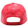 PB282 PU Leather 5 Panel High Frame [Red]