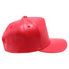 PB282 PU Leather 5 Panel High Frame [Red]