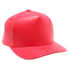 PB282 PU Leather 5 Panel High Frame [Red]