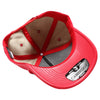 PB282 PU Leather 5 Panel High Frame [Red]