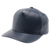 PB282 PU Leather 5 Panel High Frame [Navy]