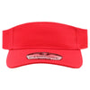 PB276 Pitbull Cambridge Plain Sun Visor [Red]