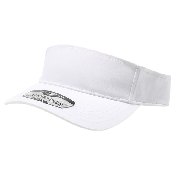 PB276 Pitbull Cambridge Plain Sun Visor [White]