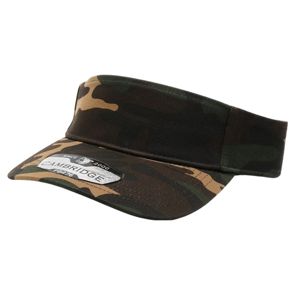 PB276 Pitbull Cambridge Plain Sun Visor [Green Camo]