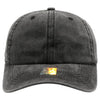 PB188 Pit Bull Pigment Dyed Dad Hat [Black]