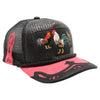 Straw Amaze In Animal Rooster Hat (Black/Red)