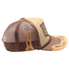 Straw Amaze In Animal Tiger Hat (Khaki/Brown)