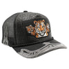 Straw Amaze In Animal Tiger Hat (Black)