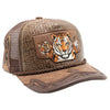 Straw Amaze In Animal Tiger Hat (Brown)