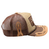 Straw Amaze In Animal Buffalo Hat (Khaki/Brown)