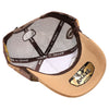 Straw Amaze In Animal Buffalo Hat (Khaki/Brown)