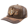 Straw Amaze In Animal Lion Hat (Brown)