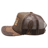 Straw Amaze In Animal Lion Hat (Brown)