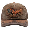 Straw Amaze In Animal Horse Hat (Brown)