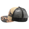 New Straw Star Hat (Khaki/Black)