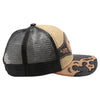 New Straw Star Hat (Khaki/Black)