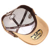 Straw Amaze In Animal Longhorn Hat (Khaki/Brown)