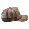 Straw Amaze In Animal Longhorn Hat (Brown)