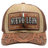 New Straw Nuevo Leon Hat (Khaki/Brown)