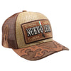 New Straw Nuevo Leon Hat (Khaki/Brown)