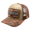 New Straw Michoacan Hat (Khaki/Brown)