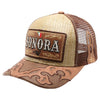 New Straw Sonora Hat (Khaki/Brown)