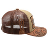 New Straw Sonora Hat (Khaki/Brown)