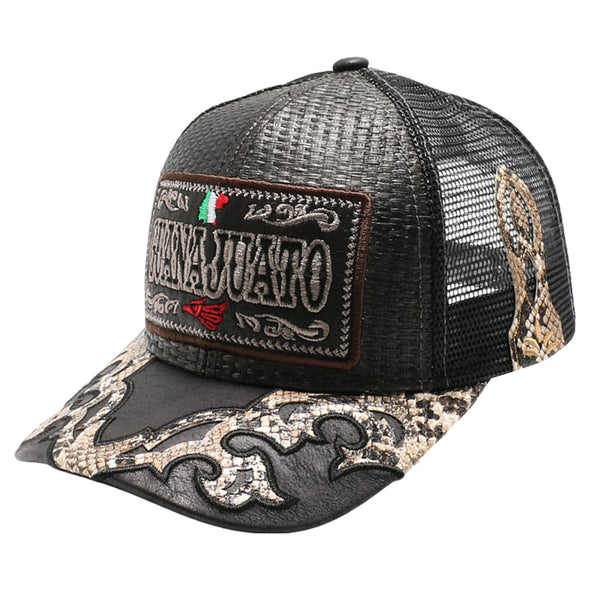 New Straw Guanajuato Hat (Black)