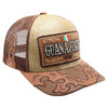 New Straw Guanajuato Hat (Khaki/Brown)