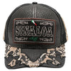 New Straw Sinaloa Hat (Black)