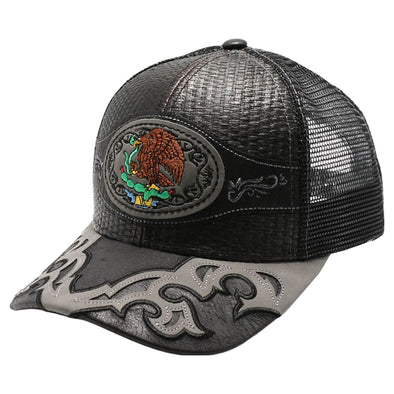 New Straw MX Eagle Hat (Black)