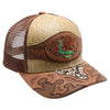 New Straw MX Eagle Hat (Khaki/Brown)