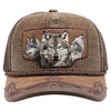 Straw Amaze In Animal Wolf Hat (Brown)