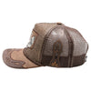 Straw Amaze In Animal Wolf Hat (Brown)