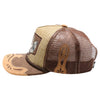 Straw Amaze In Animal Wolf Hat (Khaki/Brown)