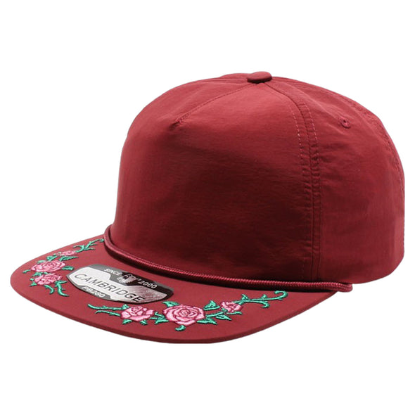 PB280 Unstructured Rope Vine Cap (Burgundy)