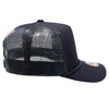 Cambridge Print Visor Rope USA Flag Hat (Navy)