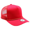 Cambridge Print Visor Rope MX Flag Hat (Red)