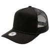 Cambridge Print Visor Rope USA Flag Hat (Black)