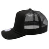 Cambridge Print Visor Rope USA Flag Hat (Black)