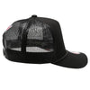 Cambridge Print Visor Rope USA Flag Hat (Black)
