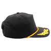 PB320 Bayleaf-2 5Panel Unstructured Cap (Black)