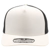 PB315 Plain Punch Cambridge 5Panel High Frame (Cream/Black)