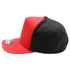 PB315 Plain Punch Cambridge 5Panel High Frame (Red/Black)